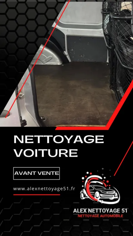 Nettoyage voiture avant vente à Rethel, Reims, Alex Nettoyage 51