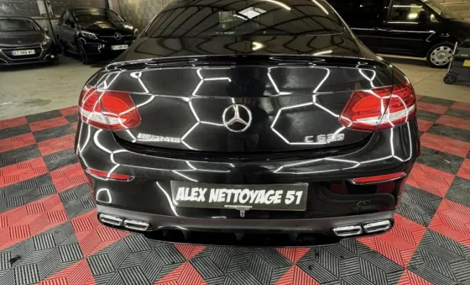 nettoyage intérieur et extérieur d'un véhicule Mercedes C63S à Reims, Reims, Alex Nettoyage 51